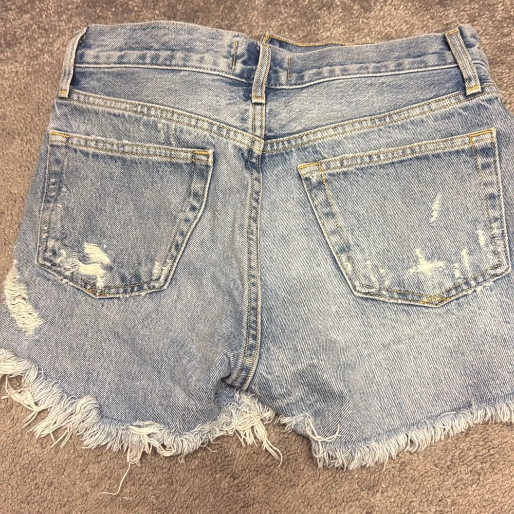Agolde denim shorts